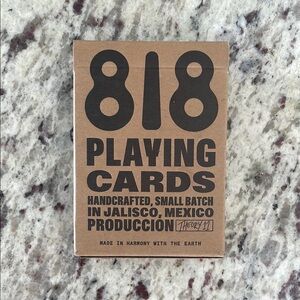 818 Playing Cards